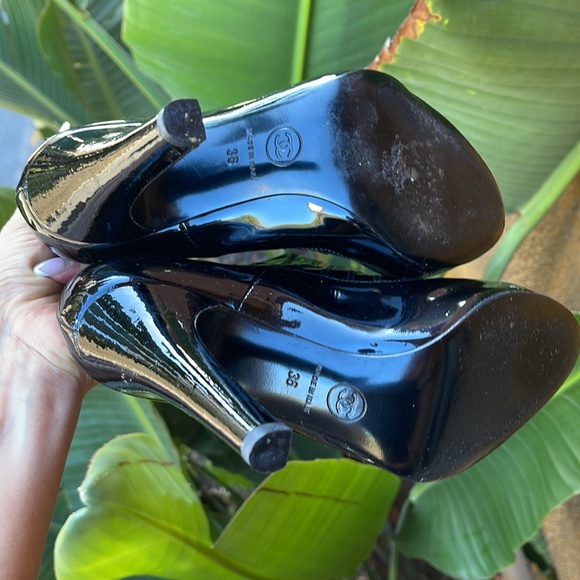 My Chanel Patent Leather Ankle Boots - Picture 11 of 12